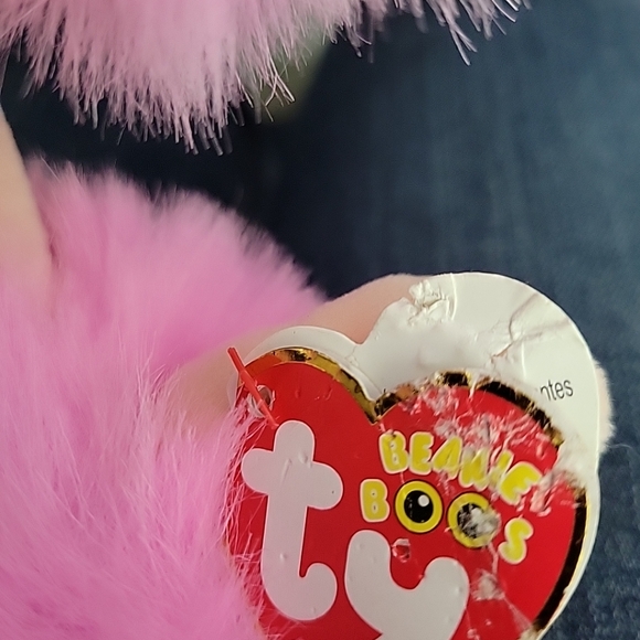 Ty The Beanie Boo Collectibles Camilla The Pink Poodle size 7" 5724-2PL5 - Picture 7 of 7